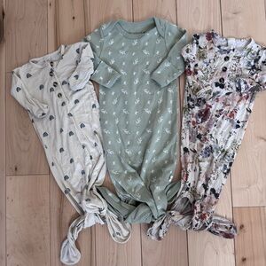 Newborn Knotted Gown Bundle